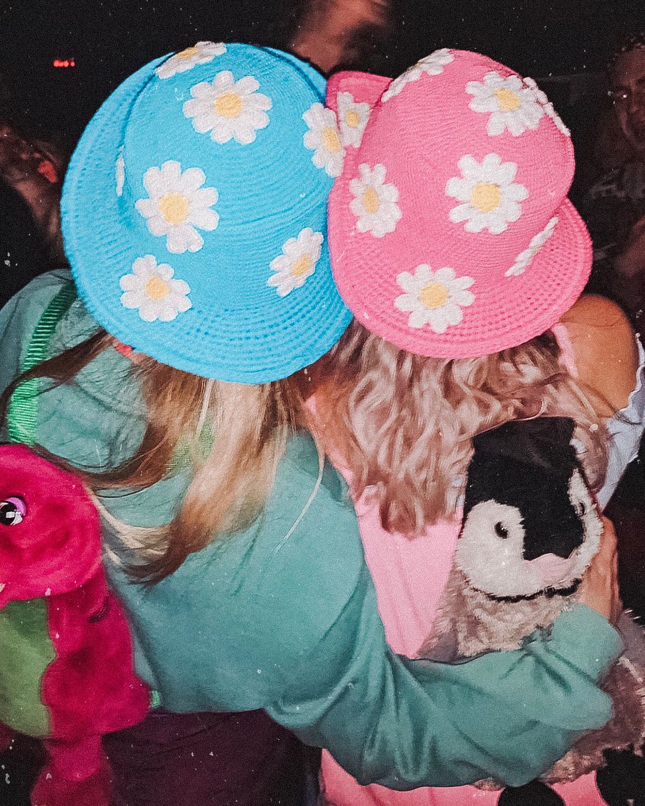 PINK DAISY HAT