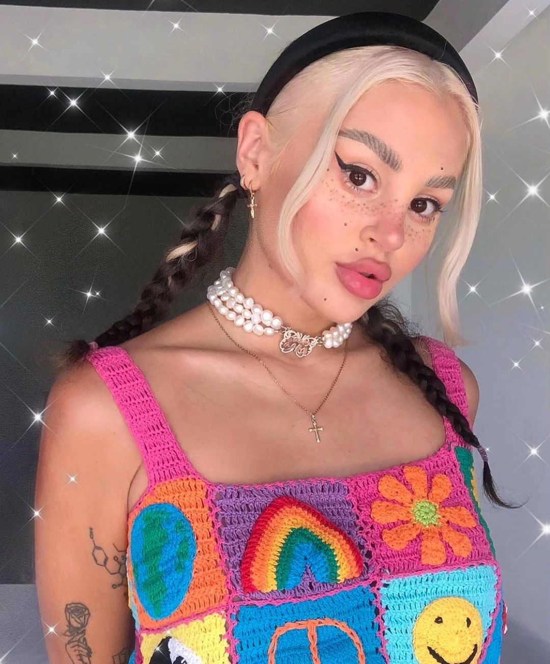 MOLLY PATCHWORK CROP TOP