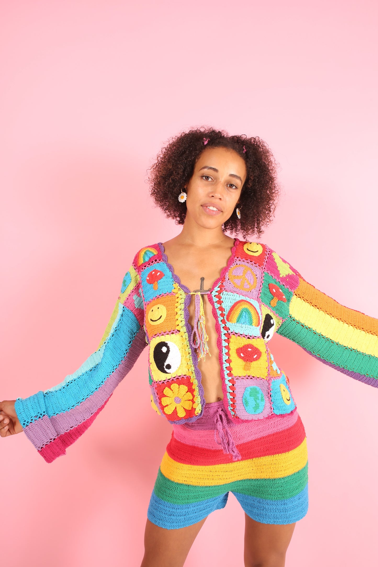 MOLLY PATCHWORK CARDIGAN