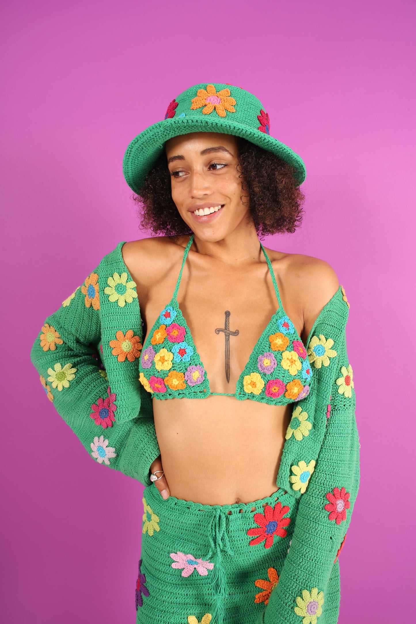 GREEN LADY GARDEN BRA