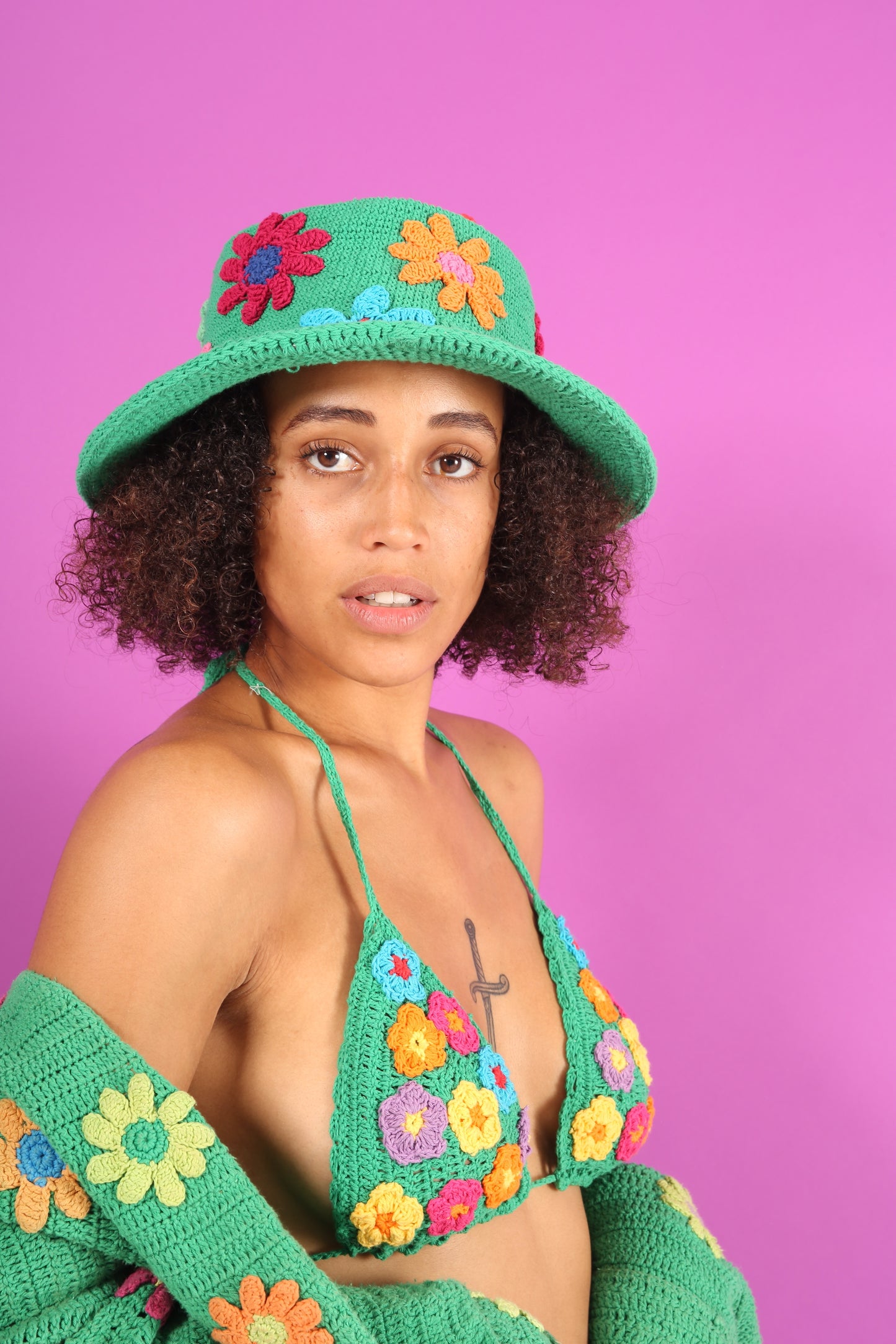 GREEN LADY GARDEN BRA