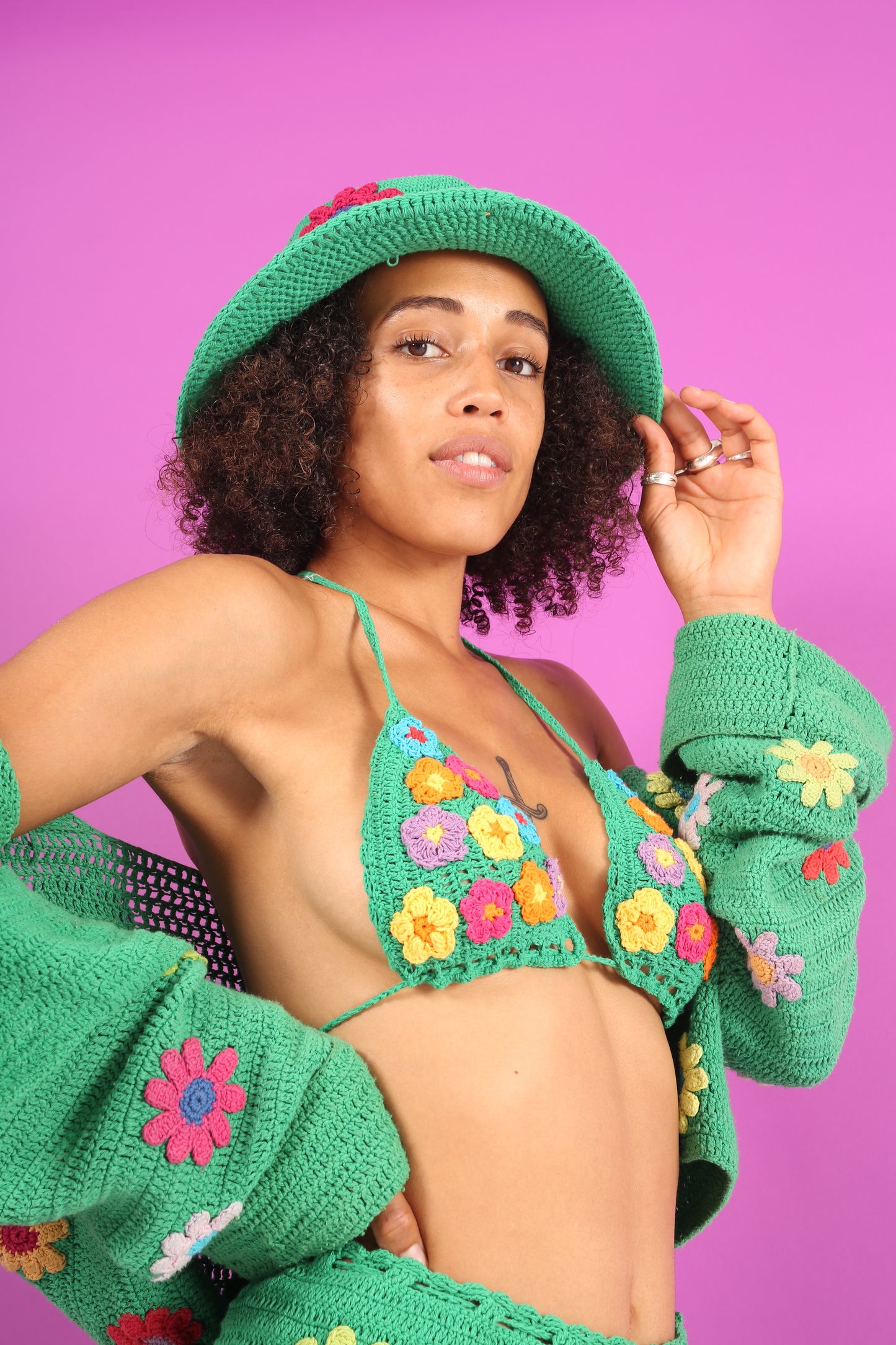 GREEN LADY GARDEN BRA