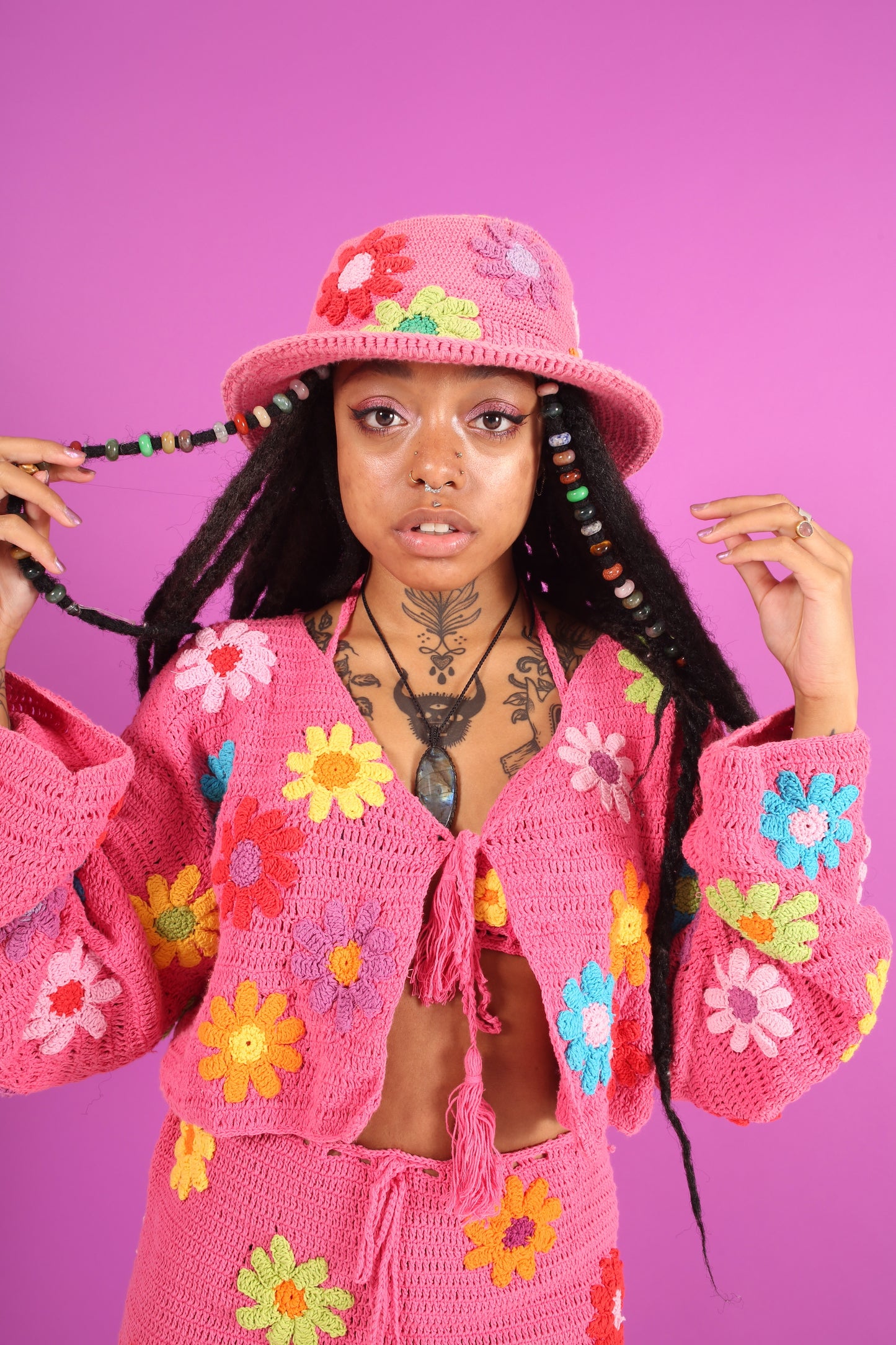 PINK LADY GARDEN CARDIGAN