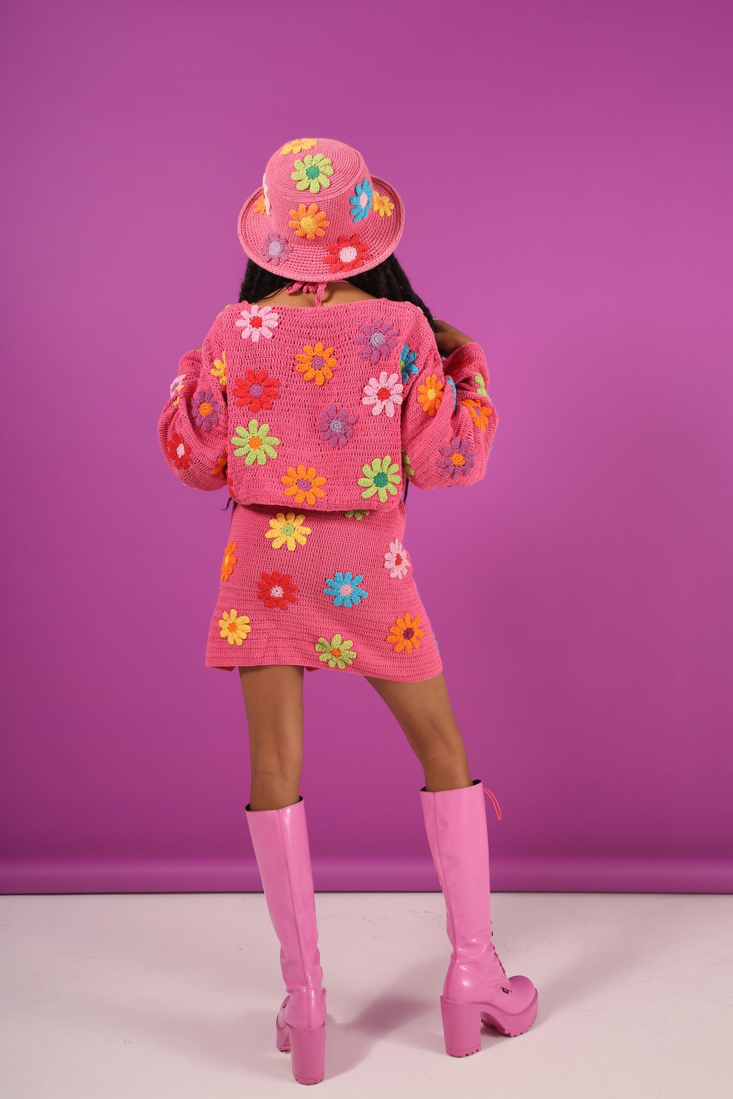 PINK LADY GARDEN CARDIGAN