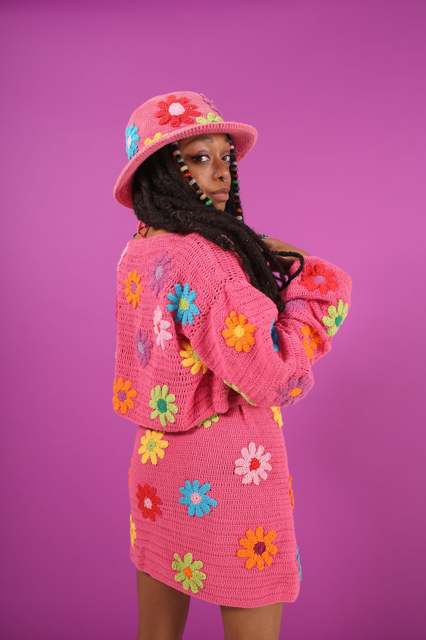 PINK LADY GARDEN CARDIGAN