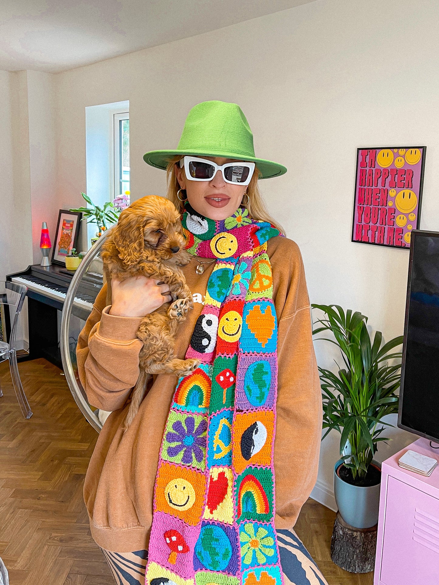 MOLLY PATCHWORK SCARF
