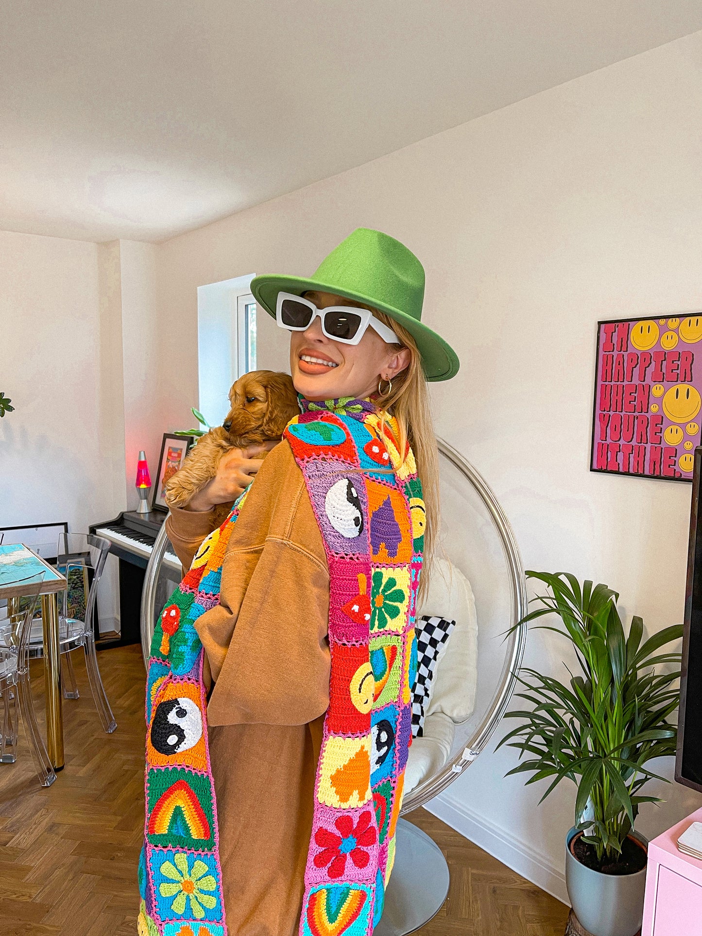 MOLLY PATCHWORK SCARF